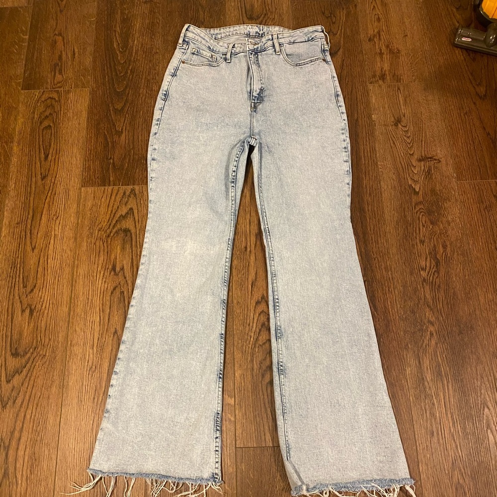 High rise flare Jean
